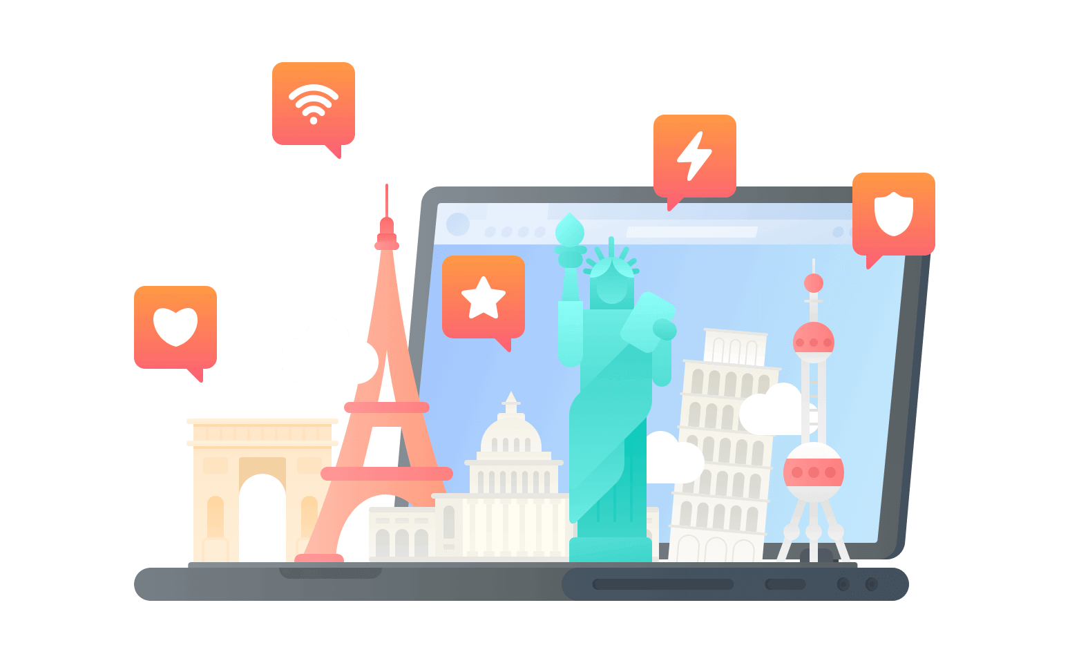 在几内亚连接到中国的软件 - 翻回VPN